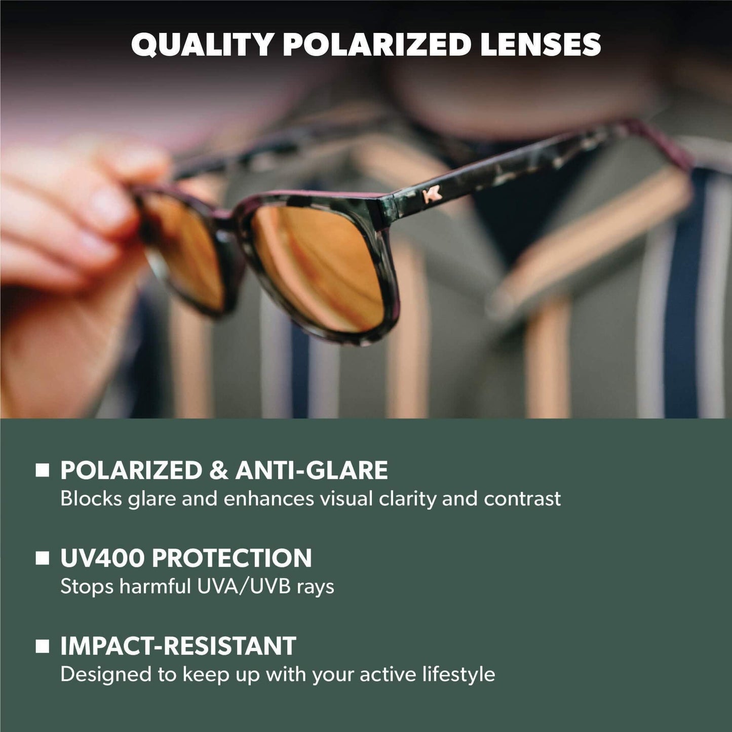 Knockaround Paso Robles Polarized Sunglasses for Men & Women - Trendy Sunglasses - UV400 Protection