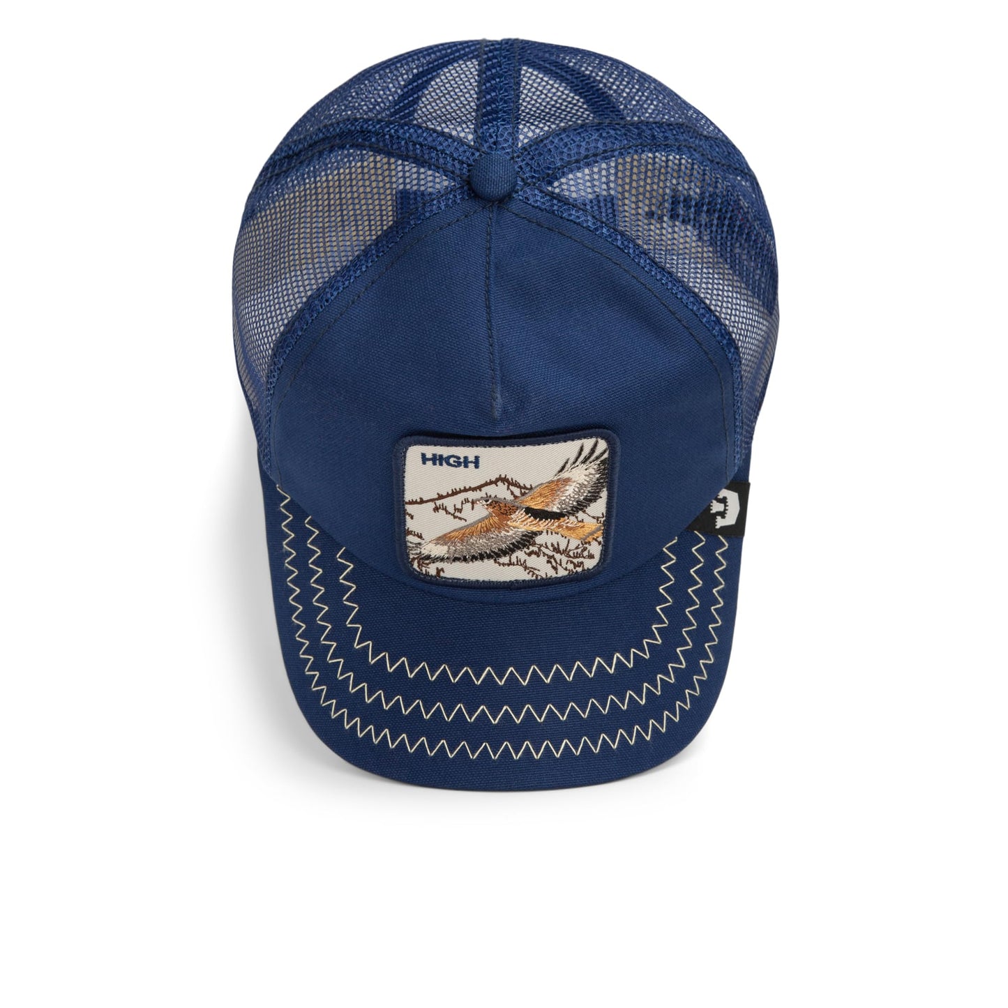 Goorin Bros. Call of the Wild Collection Trucker Hat for Men and Women, Navy (Flying High), One Size