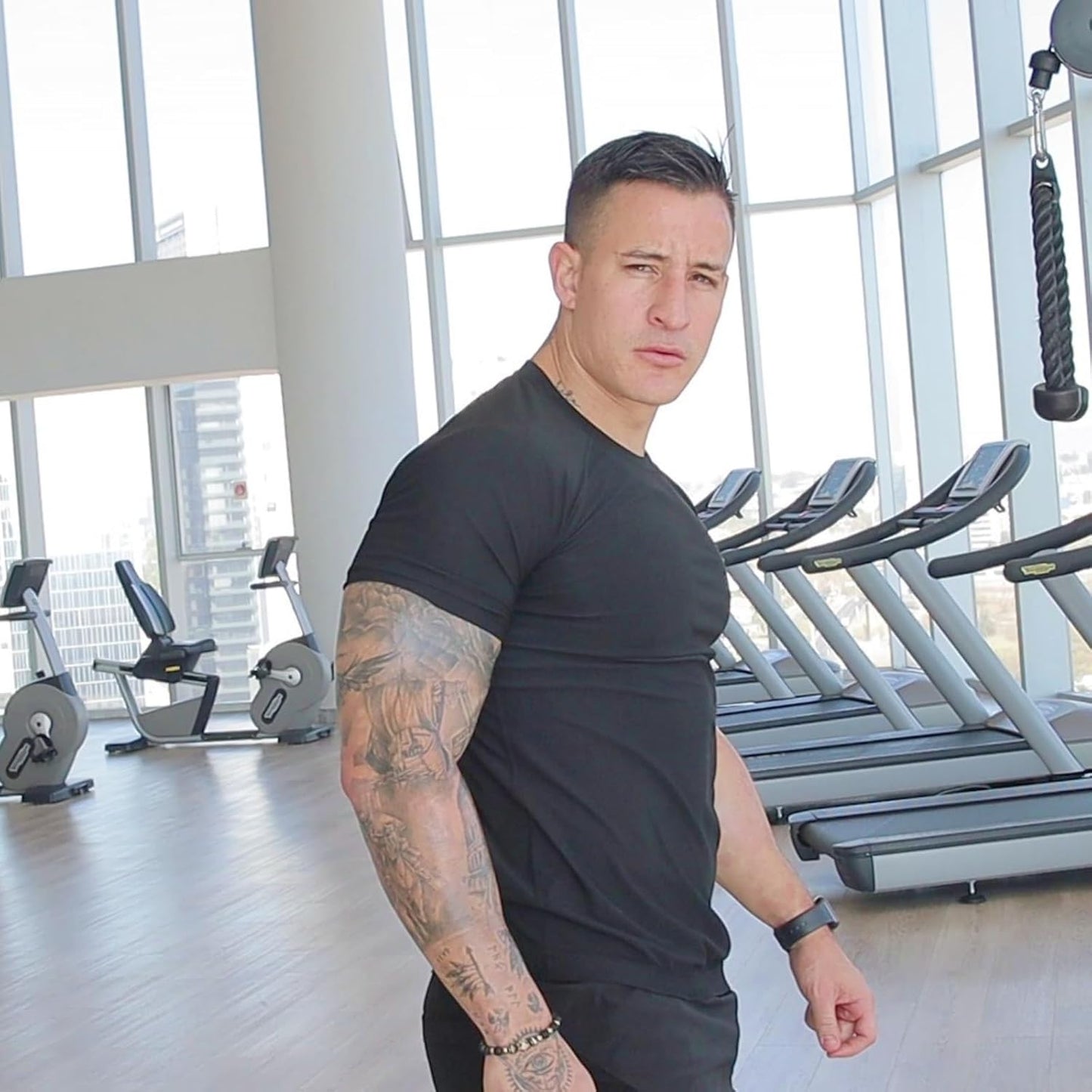 FUXERT Sauna Shirt for Men - Sweat-Enhancing Compression Workout Suit | Ideal for Gym Exercise