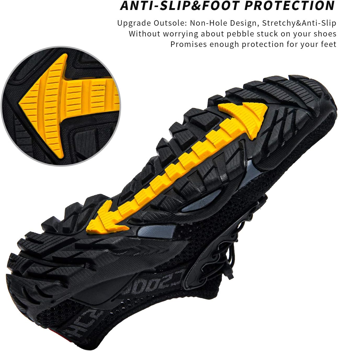 SOBASO Water Shoes - Quick-Drying Aqua Shoes for Men & Women | Ideal for Beach, Diving & Travel