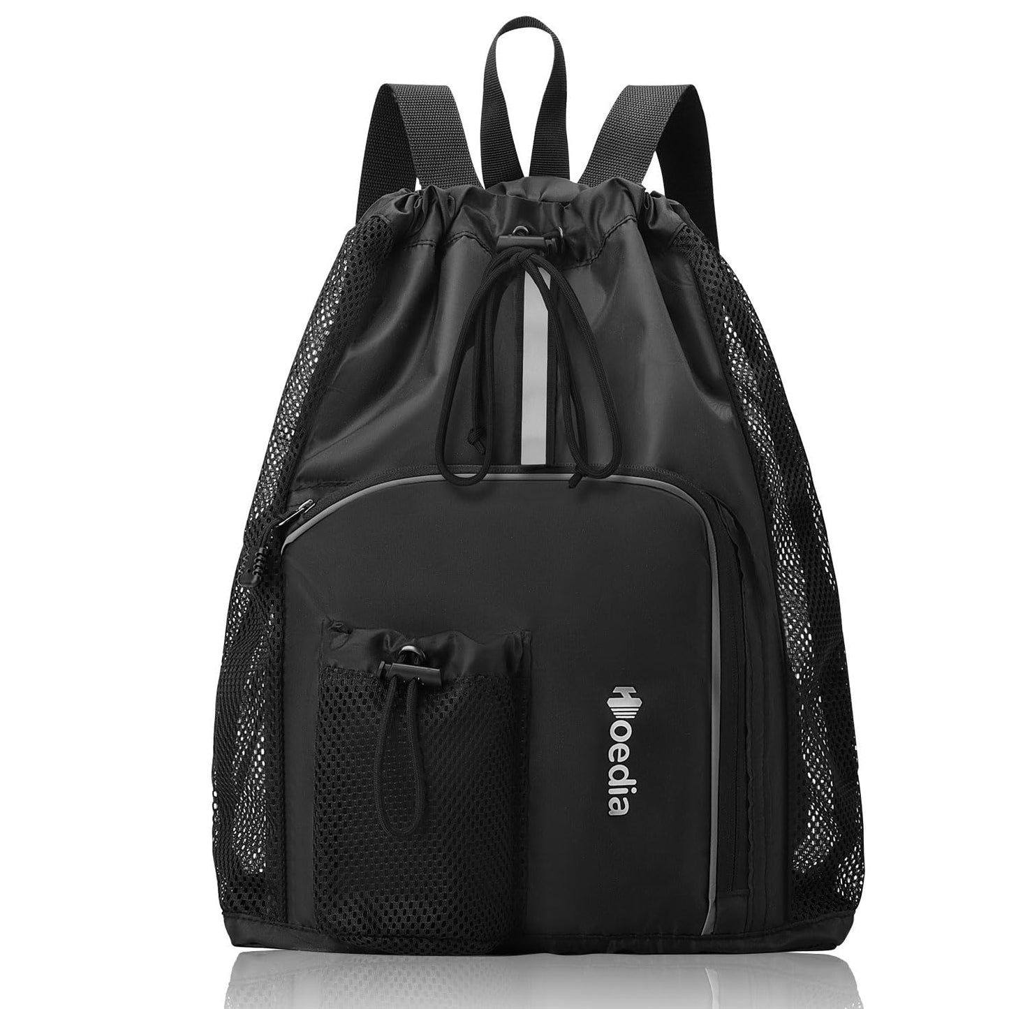 Mesh Swim Bag Beach Backpack for Swimming, Pool, Gym and Workout Gear
