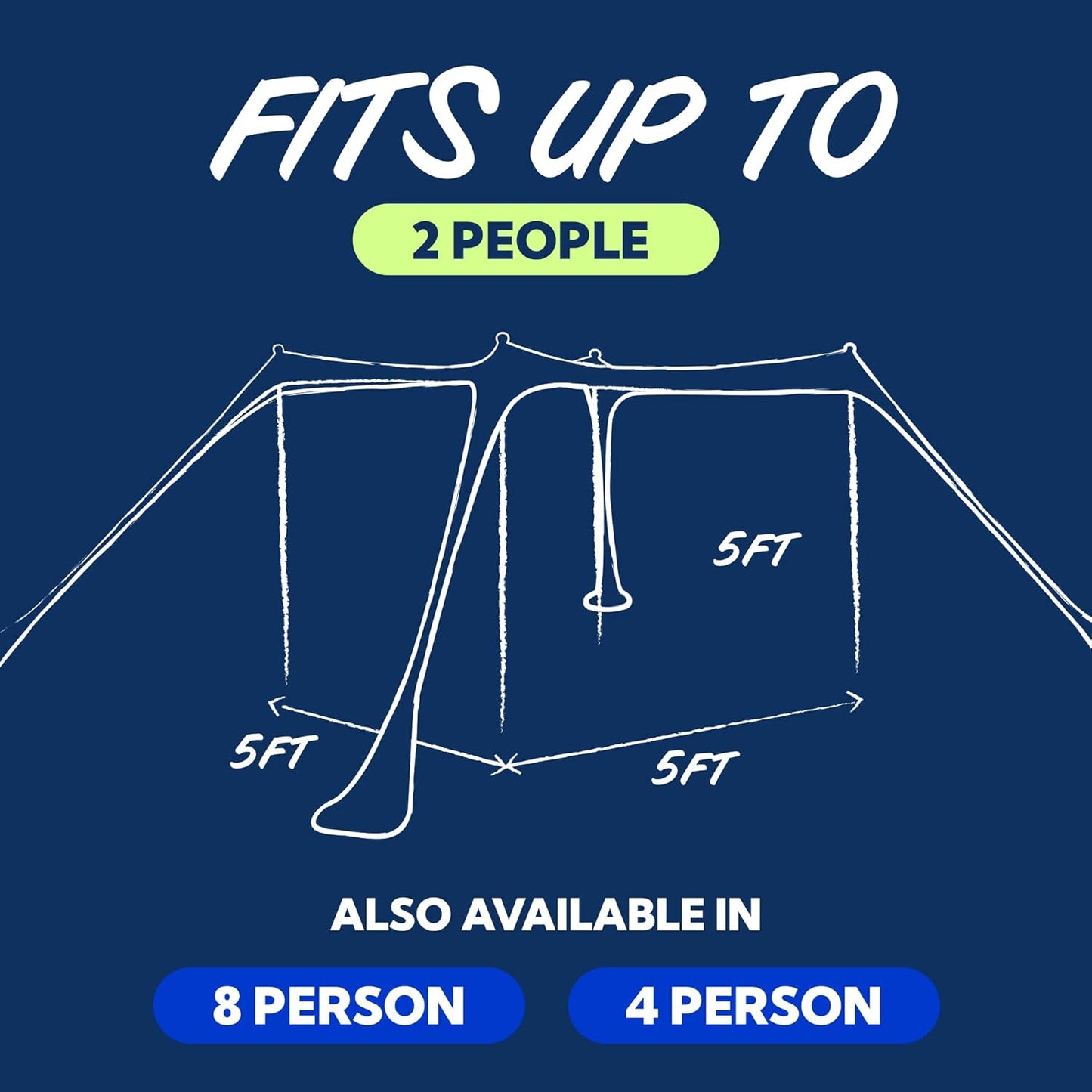 SUN NINJA Beach Tent Sun Shelter | UPF 50+ Easy Pop-Up Canopy for Camping, Fishing & Picnics