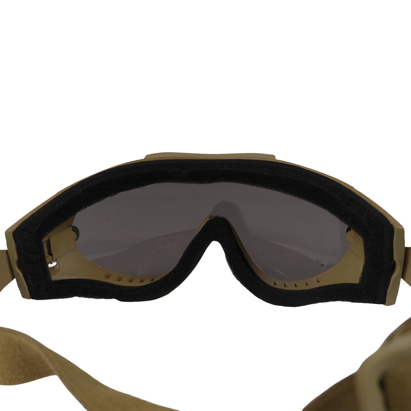 Rothco SWAT Tec Single Lens Tactical Goggles with Anti‑Fog Polycarbonate Lens, UV400 Protection, Adjustable Strap