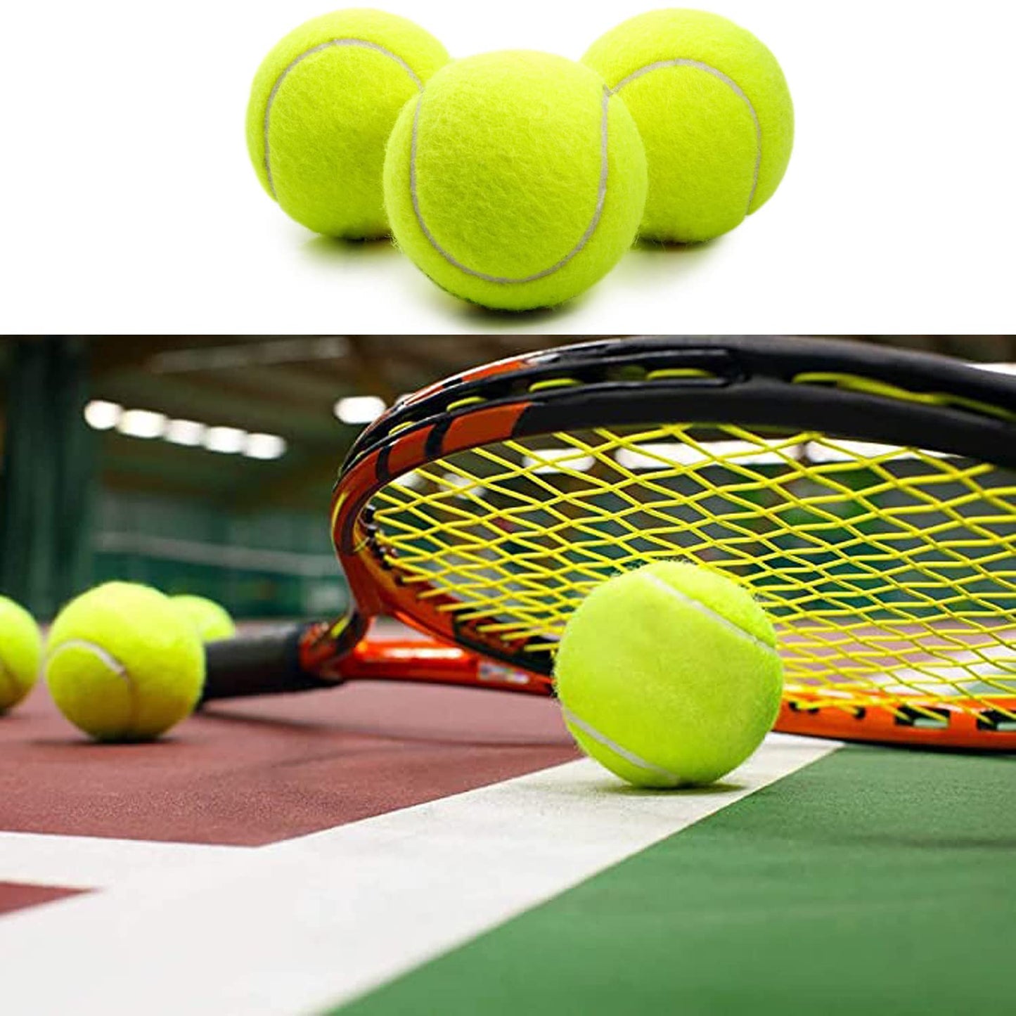 URBEST Advanced Tennis Ball 20 Packs, Training Tennis Balls Practice Balls for Novice Player, Pet Dog Playing Balls with Mesh Carry Bag for Beginner Training Ball (Light Pink)