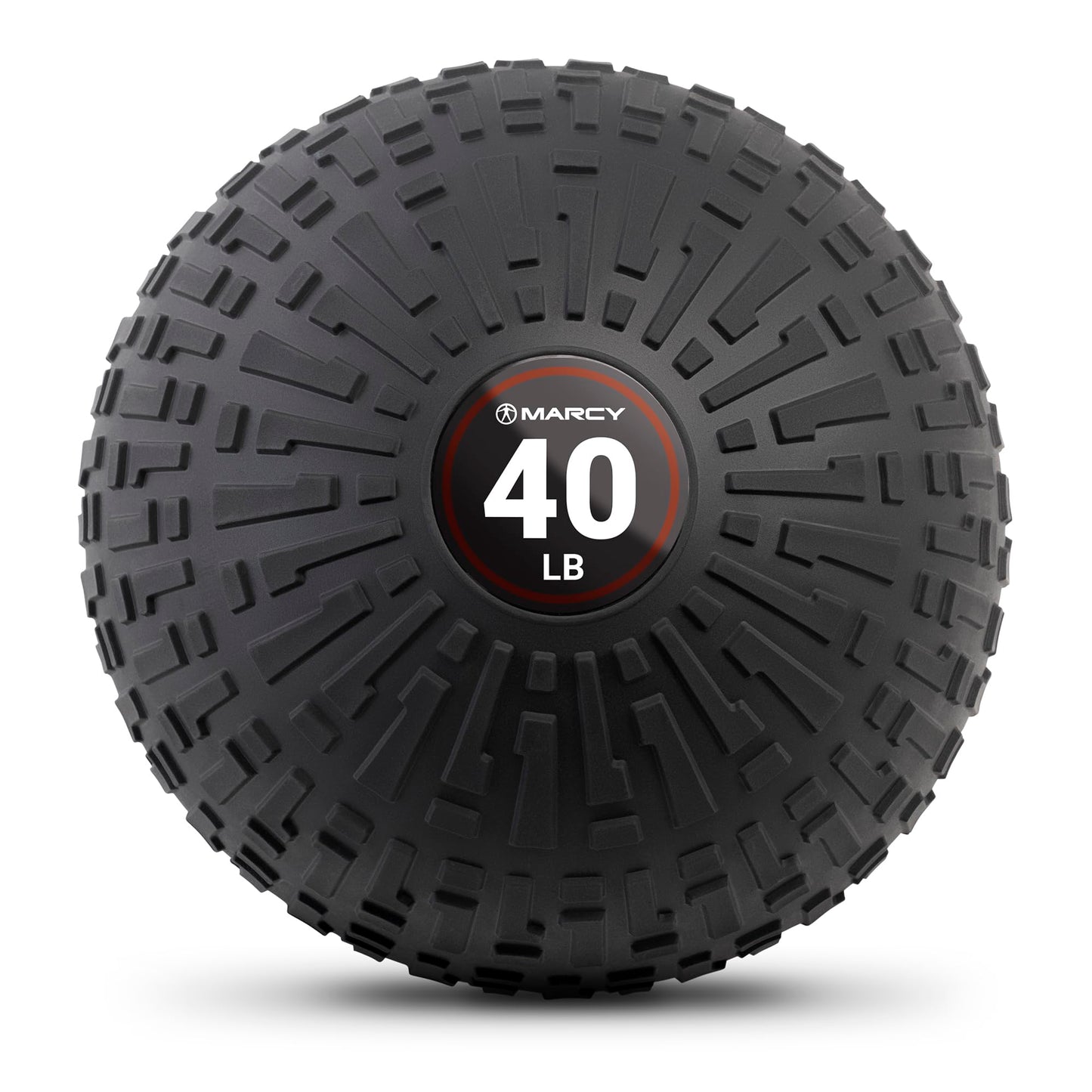 Marcy 40 lb Slam Ball Dead Weight, Sand-Filled Medicine Ball with Durable PVC Shell & Textured Grip – Non-Bounce Workout Ball for Slams, Tosses, Core & Full Body Training MCSB-040
