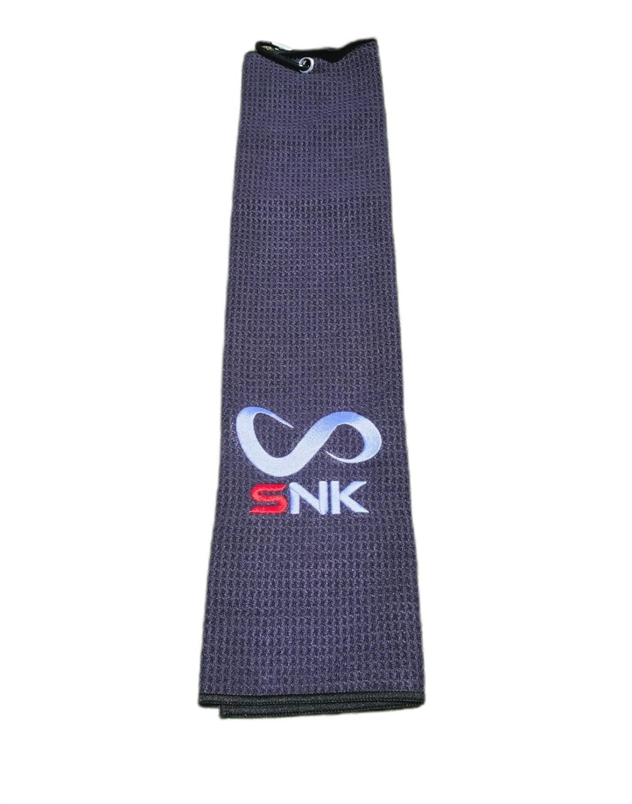 SNK SPORTS Golf Towel - Premium Tri Fold Ultra-Absorbent Cotton Golf Towel for Golf Carts or Clubs - Dimensions - Golfing Gear - Waffle Weave Pattern