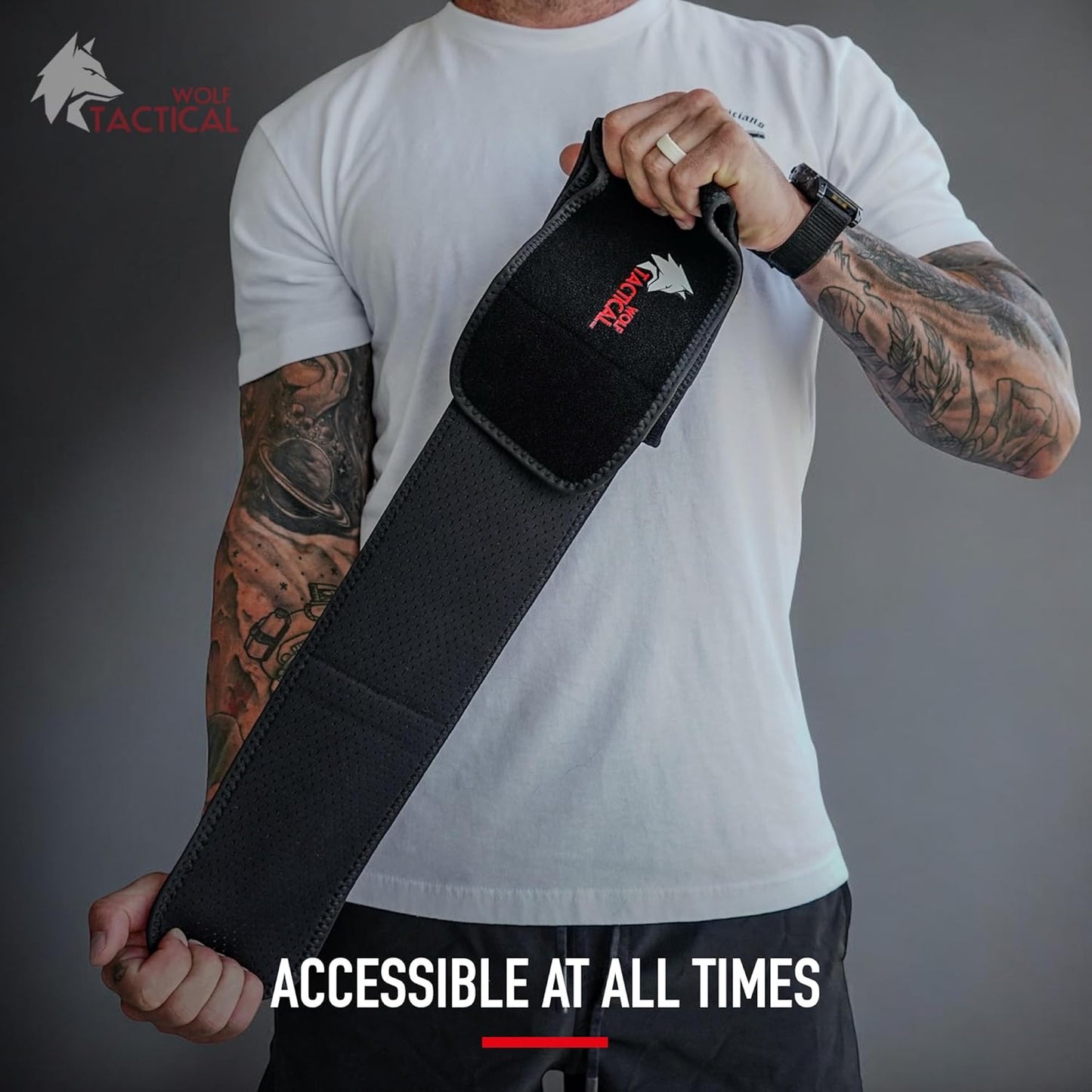 WOLF TACTICAL Belly Band Holster - Concealed Carry for Men & Women | Adjustable Fit, Comfortable Design