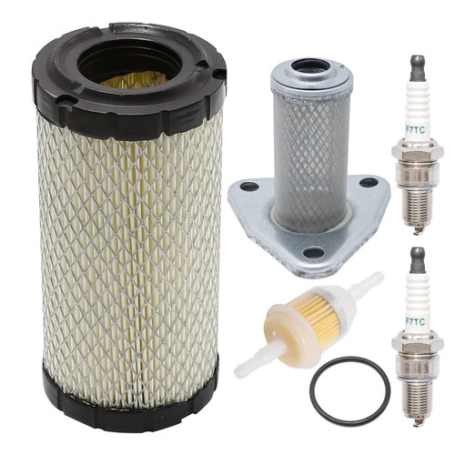 Anxingo ST-350 Golf Cart Tune Up Kit Replacement For 1996-up EZGO TXT ST350 Model, 28463G01 Air Filter 26591G01 Oil Filter BPR4ES Spark Plug