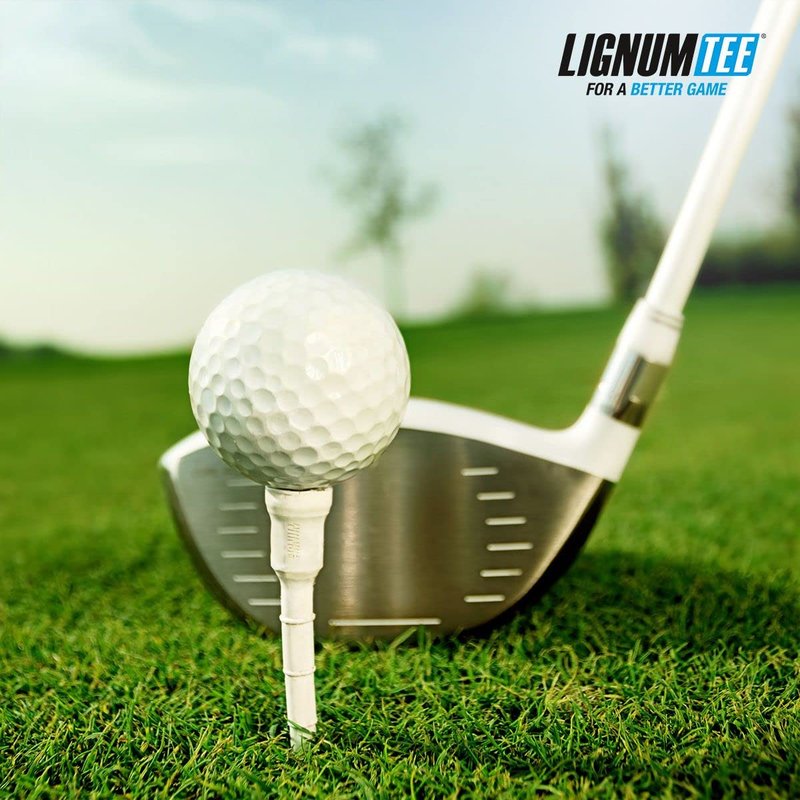 LIGNUM 50x More Durable Microwood Golf Tees 2 3/4 Inch - 72mm / Adjustable Golf Tee/Innovative Wood Fibre and Natural Adhesives/Golf Tee, Golf Tees 2 3/4, Tees Golf, Golf Ball Tees / 36 Pieces