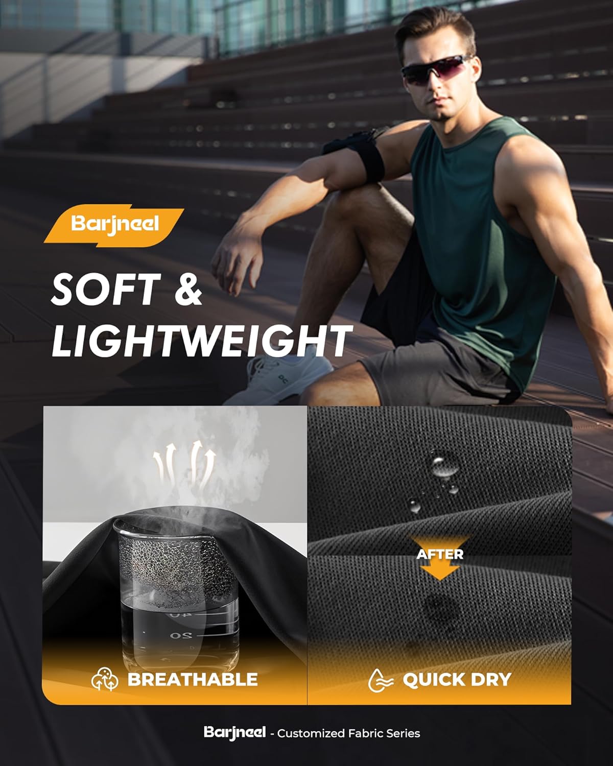 Skiennix Men's Basketball Shorts - Quick Dry Athletic Shorts with Pockets | 4-Pack Black Fitness Wear
