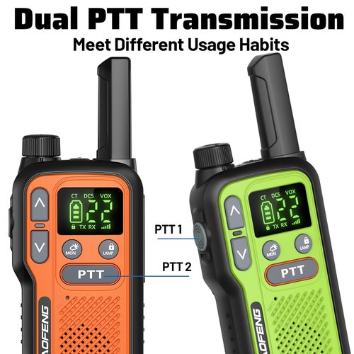 Walkie Talkies Long Range for Adults,Rechargeable Walkie Talkie 22 FRS NOAA Family Emergency Walky Talky 2 Way Radio with Earpiece 1500mAh VOX Type-C Charger for Camping Hiking Hunting Cruise,4Pack