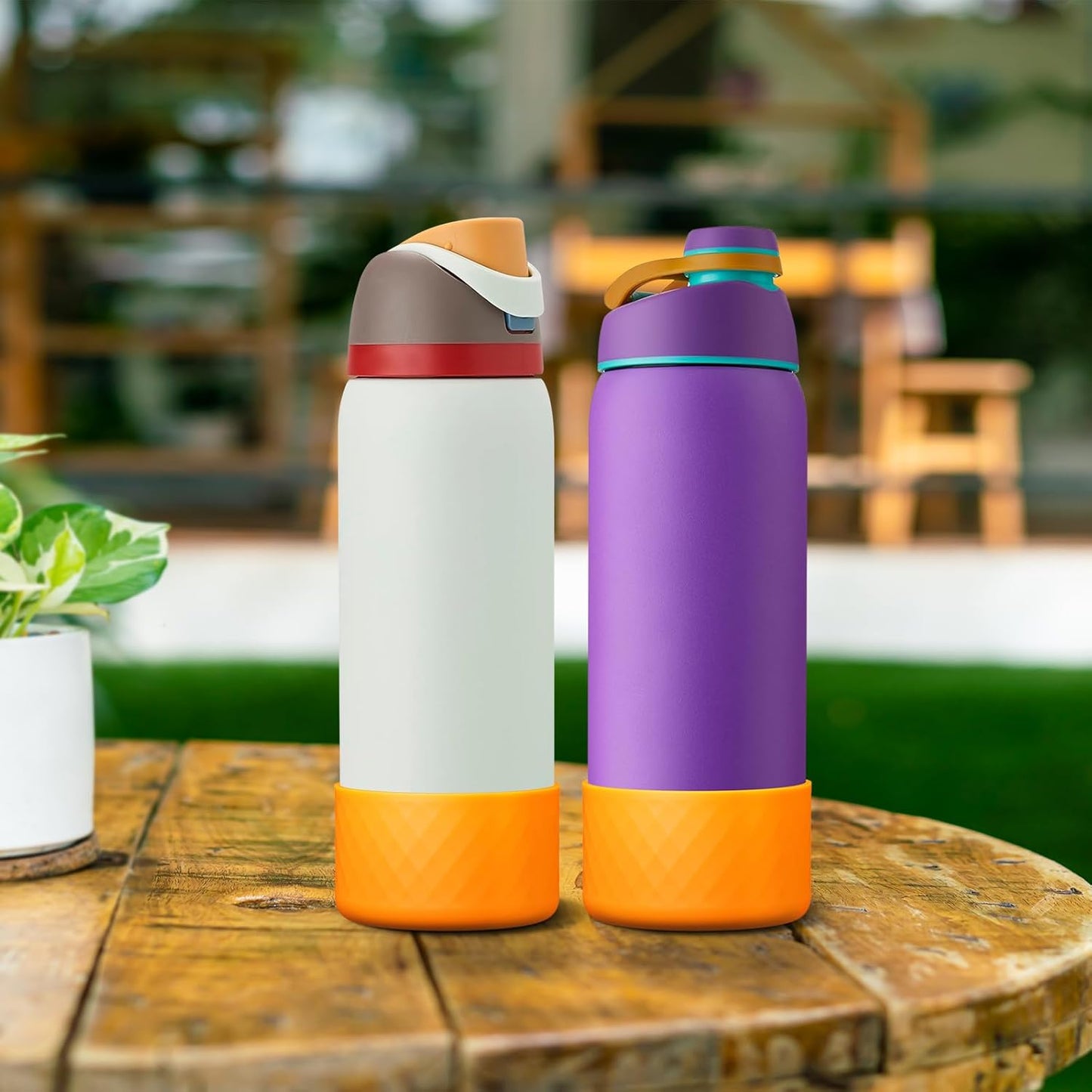 Owala Silicone Water Bottle Boot - Anti-Slip Protective Sleeve for 24oz, 32oz, 40oz Bottles