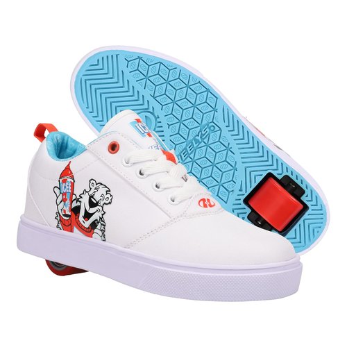 Heelys Pro 20 ICEE (Little Big Kid) Wheeled Heel Shoe, Turquoise, 6 US Unisex