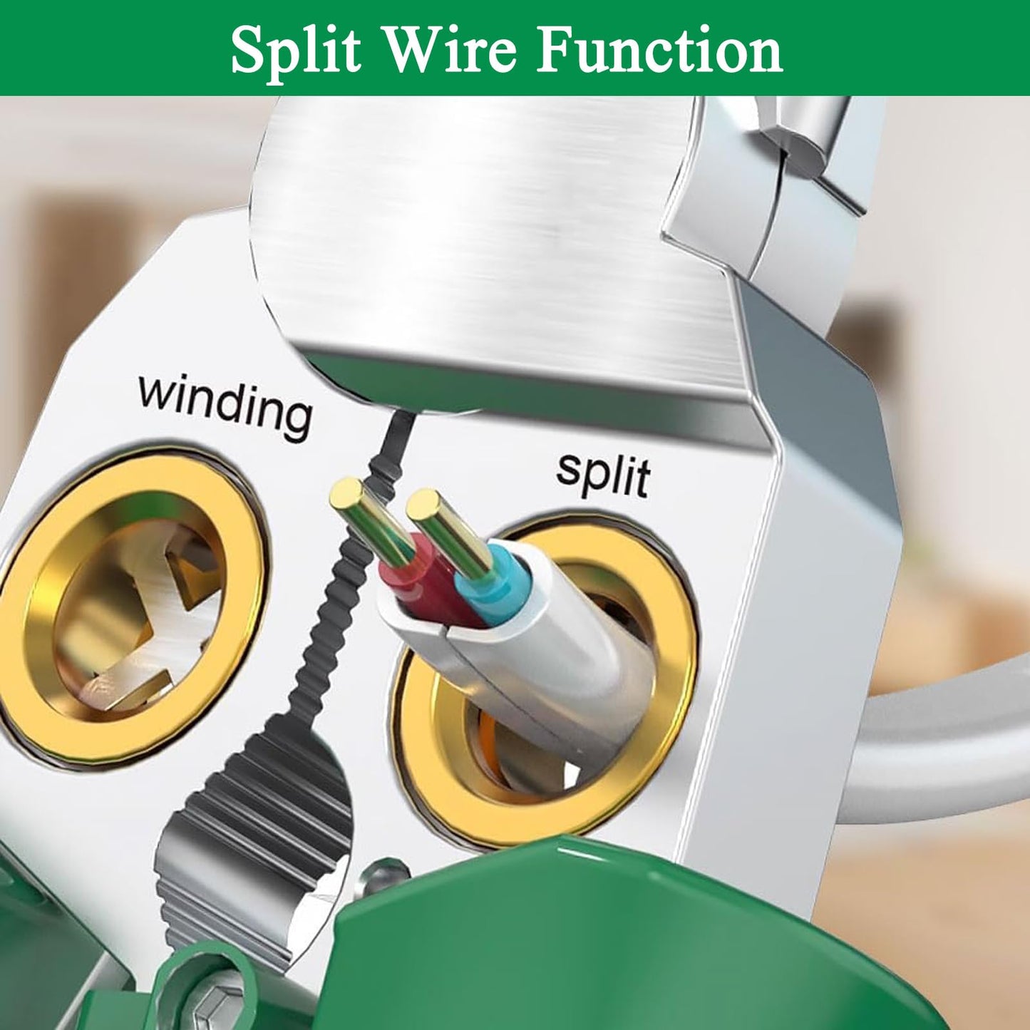8-in-1 Wire Stripper & Voltage Tester - Cutting & Pulling Pliers for Electricians - Essential Repair Tool (1PC)