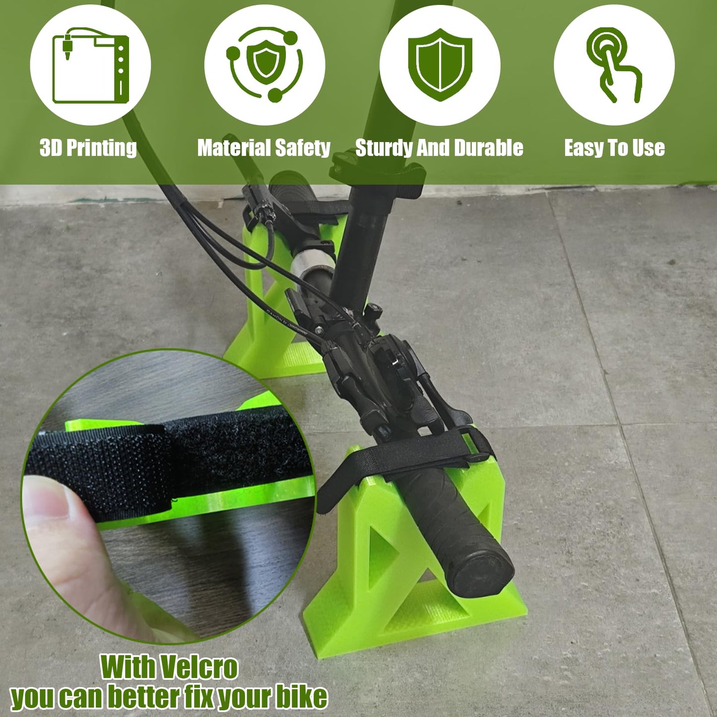 NATUHODE Portable Bike or Ebike Repair Stands, Bike Jacks, Heavy Duty Bicycle Repair Stand, For Electric Bikes, Mountain Bike and Road Bike