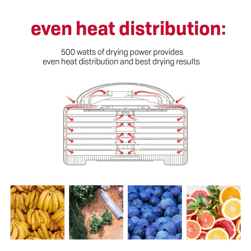Nesco FD-60 Snackmaster Express Food Dehydrator for Great Jerky and Snacks, 4 Trays, 13.5" X 9.75", white and grey