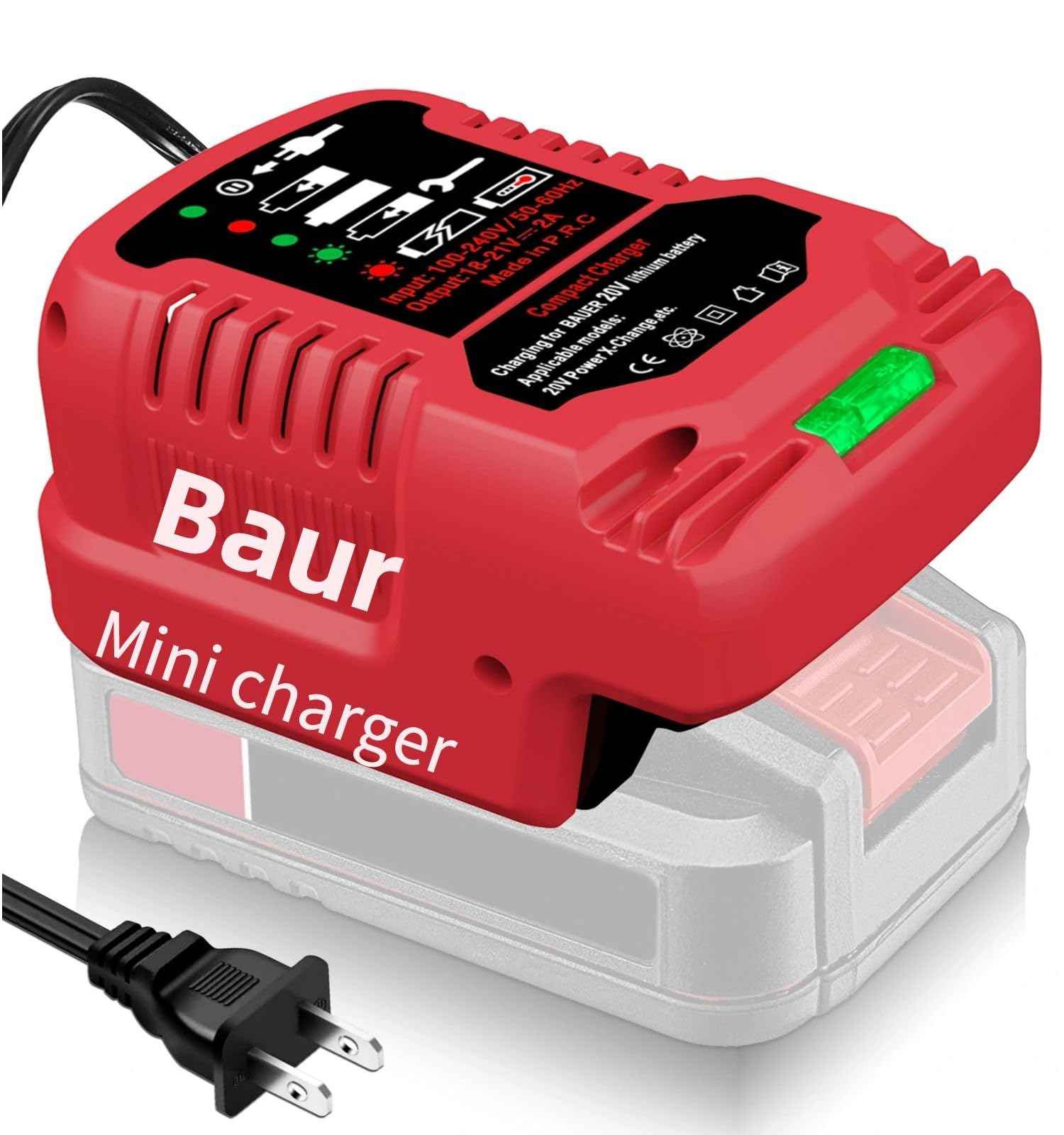 Replacement for Bauer 20V Battery Charger