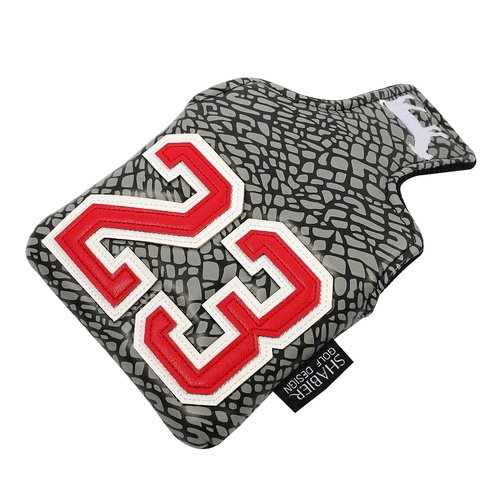 SHABIER Golf Large Mallet Headcover with No23 Design for Golf Putter Club