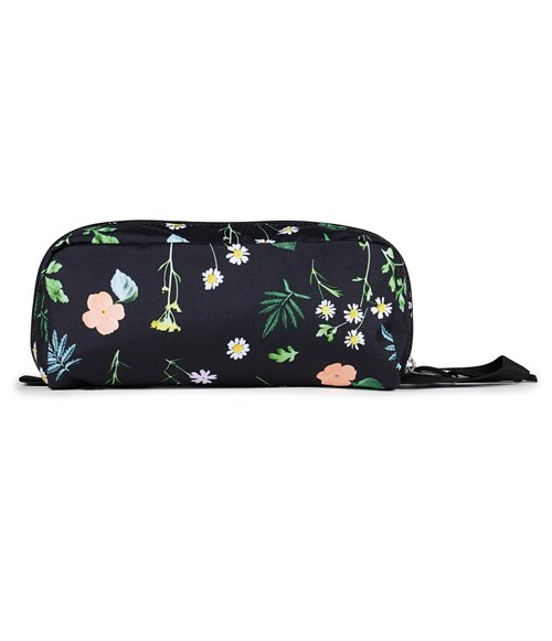 JanSport Perfect Pouch – Accordion Opening, Single Compartment with 3 Dividers, Small Internal Pocket, Bewitched Blooms