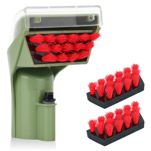 1400B Little Green Machine Attachment Brush Replacement Parts for Bissell Little-Green Upright & Portable Carpet Cleaners 1400B 1425 3860 1400W 1400 1844 2290A Series,1 Brush Head + 2 Brush