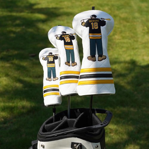 Golf Club Covers for Woods and Drivers Funny Movie Character, Driver |Fariway Wood |Hybrid Headcovers Exquisite Embroidery Craftsmanship (Driver Headcover 1PC)