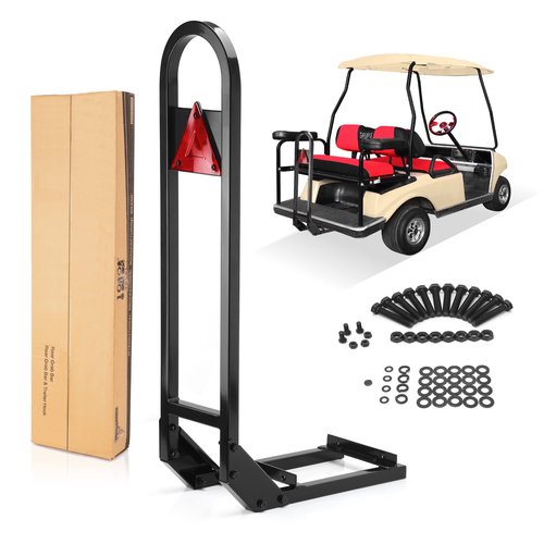 10L0L Golf Cart Rear Seat Safety Grab Bar for EZGO Club Car Yamaha, Hand Rail
