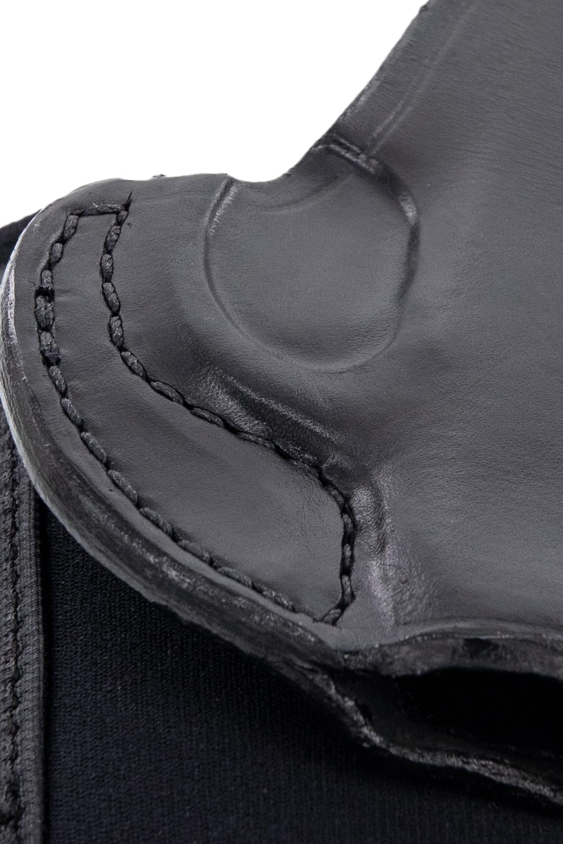 Bianchi 150 Negotiator Ankle Holster, Fits S&W J Frame 2 in, Black, Left Hand