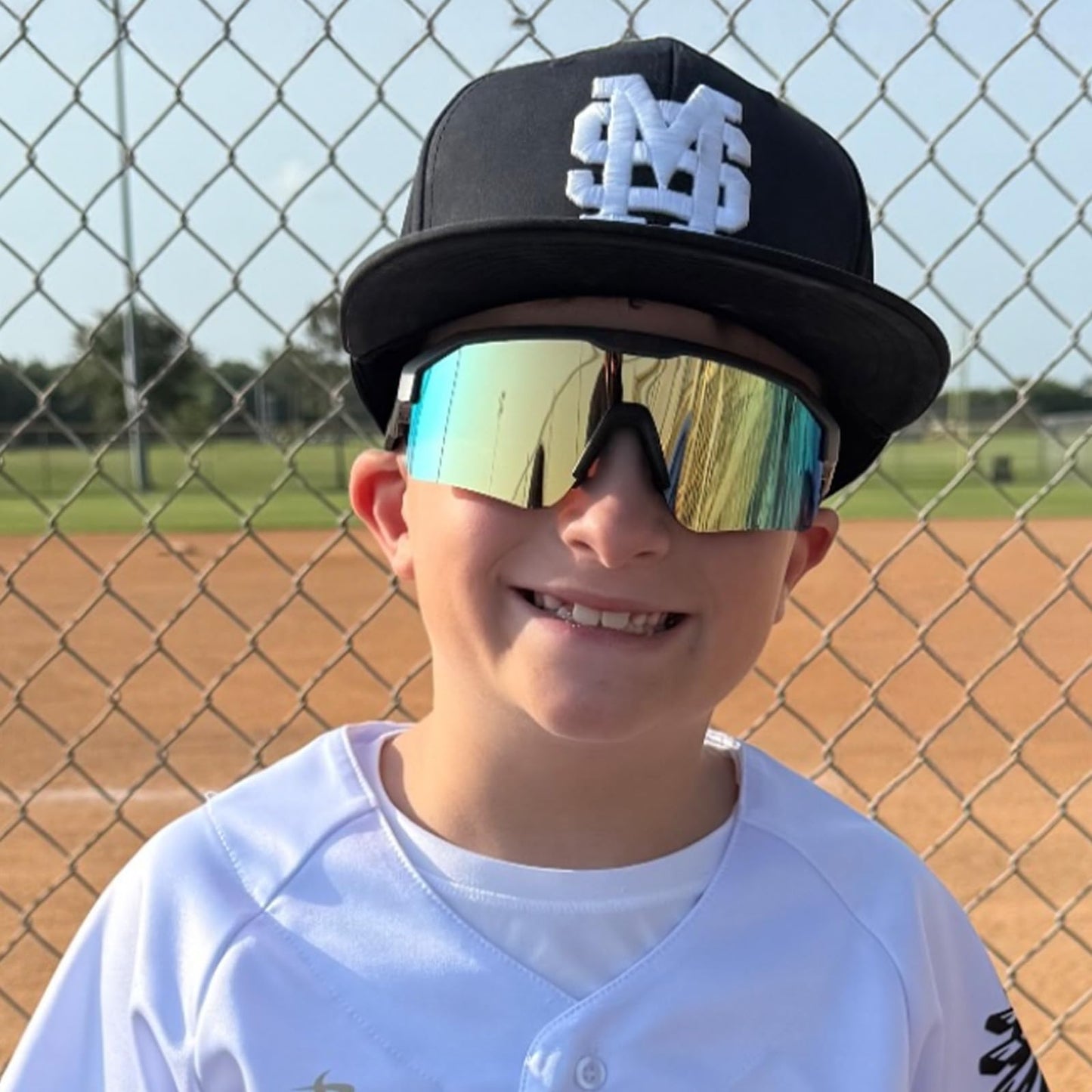 ER00 Eazyrun Polarized Small Baseball Sunglasses for Youth kids Women, Cycling Running MTB Softball Padel Beach Volleyball Sports F2
