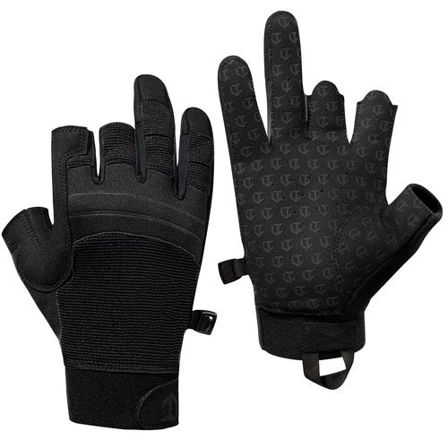 VisionTac Utility Tactical Half Finger Gloves Lightweight Impact Resistant Airsoft Paintball Gloves for Shooting Hiking