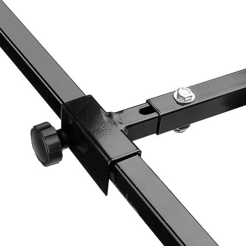 Roykaw Golf Cart Bag Holder Bracket Attachment for Rear Seat - Compatible with EZGO Club Car Yamaha - No Drilling Required/Easy Disassemble Design/Steel Frame Bracket - More Sturdy