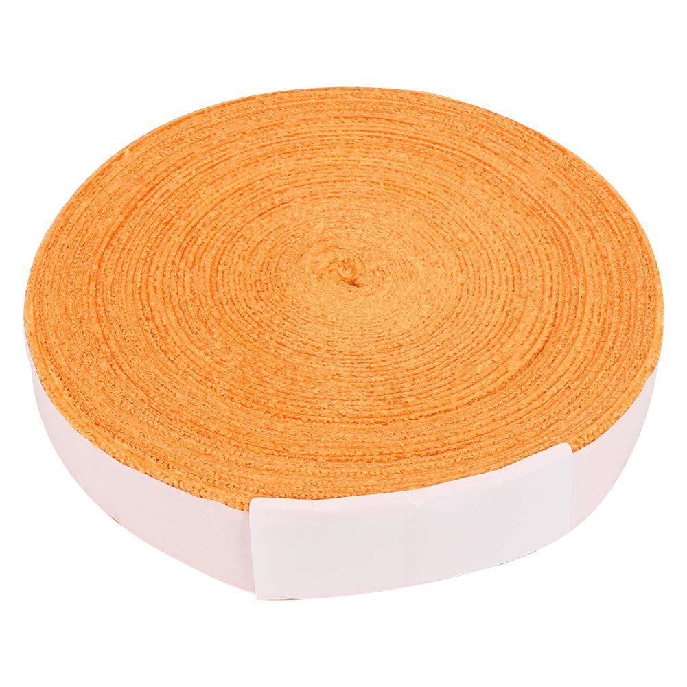 Redxiao 【𝐁𝐥𝐚𝐜𝐤 𝐅𝐫𝐢𝐝𝐚𝒚】 White/Orange/Black 10M Racket Grip Tape, Anti-Skid Badminton Racquet Towel Grip, 32.81ft x 1.18inch for Badminton Rackets Tennis Rackets Outdoor Sport Tool(Orange)