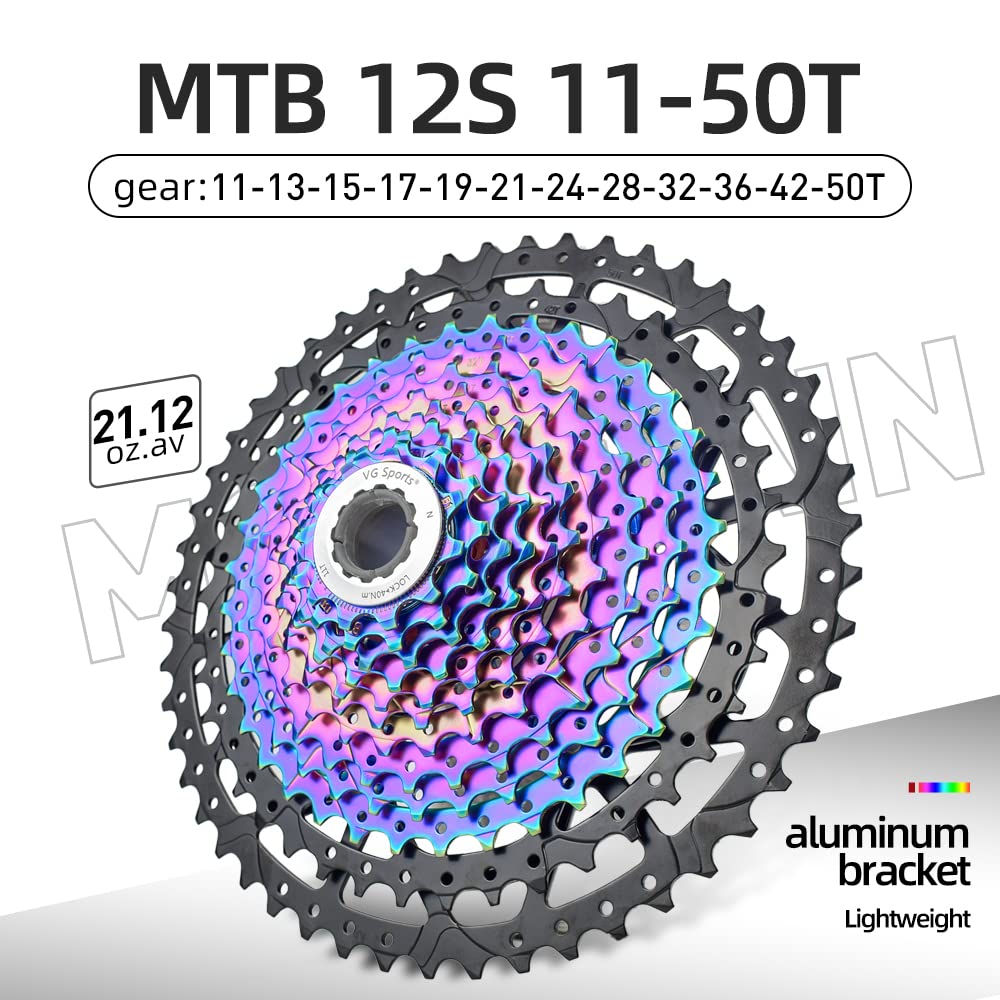 VG SPORTS 8/9/10/11/12 Speed Ultralight MTB Groupset 11-40T/11-42T/11-50T