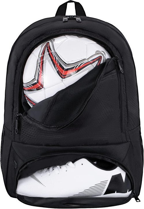 Himal Outdoors Soccer Backpack - Versatile Sports Bag with Cleat Compartment for Football & Volleyball
