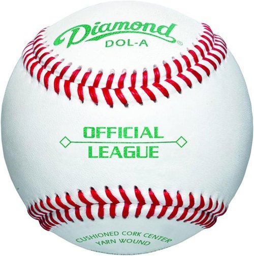 Diamond Dol-A Baseballs - Official League Leather Balls | 12 Pack for Enhanced Performance