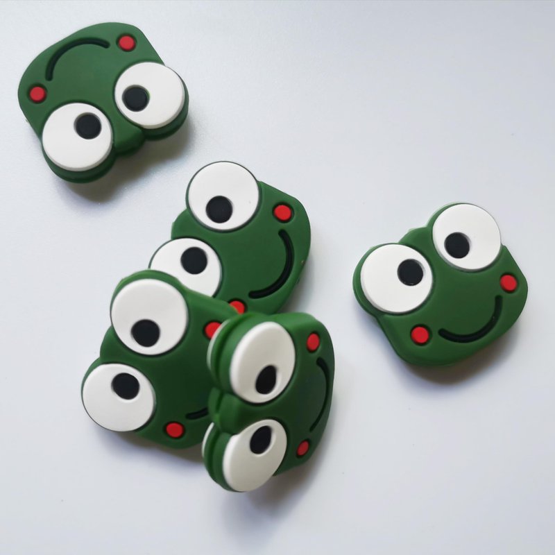 Tennis Dampener Cute/Funny 5 Pack Frog Tennis Racket Vibration Dampener Soft Silicone Tennis Racquet Shock Absorbing Tennis Dampers,Tennis Racket Shock Absorbers