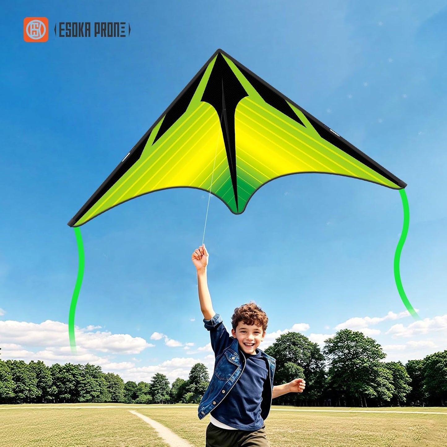 Skiennix Kites for Adults & Kids - Easy to Fly Beach Kites with 328ft String | Fun Gift for Ages 4-8 (Purple Owl, Grassland, Octopus)