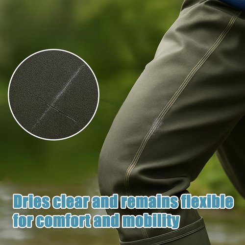 Eupheng UV Wader Repair Glue - Instant Sunlight-Curing Sealant for Waterproof Fishing Waders