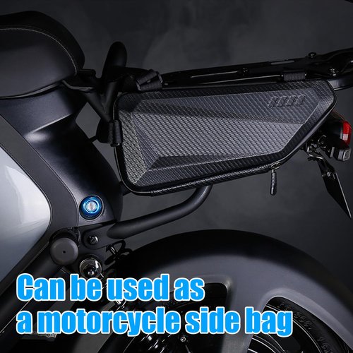 LLTTLTMM Hardshell bike frame package，Waterproof bicycle bag，1.5L