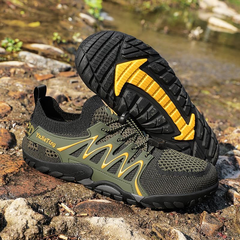 Skiennix Water Shoes - Quick-Drying Aqua Shoes for Men & Women | Wide Toe for Comfort & Versatility