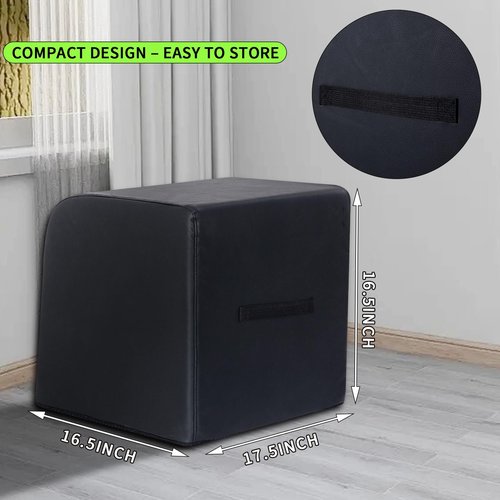 Hip Thrust Bench for Glutes, Booty Bench & Glute Box with High-Density Foam, Non-Slip Base, Multifunctional Machine for Hip Thrusts, Glute Bridges, Core & Leg Workouts, Home Gym Equipment