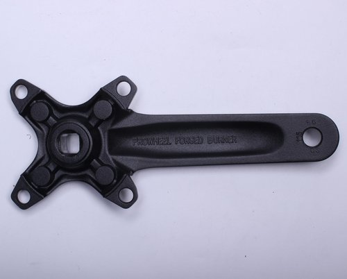 Alps2Ocean Bike Crank Arms,One Pair Universal 152MM/160MM/165MM/170MM/175MM BCD 104MM Square Taper Black Bike Crank Arms for City Bike,MTB,Ebike,Belt Bicycle