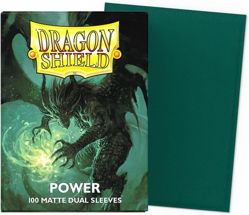 Dragon Shield Matte Dual Standard Size Card Sleeves - 100 CT | Smooth & Durable TCG Protection for Pokémon, Flesh & Blood, One Piece & Magic The Gathering