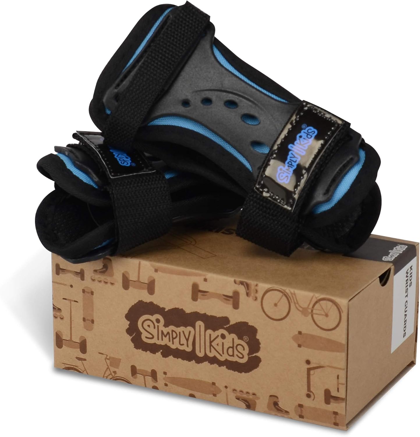 Simply Kids Wrist Guards - Protective Gear for Children | Ideal for Biking, Skateboarding & Snowboarding