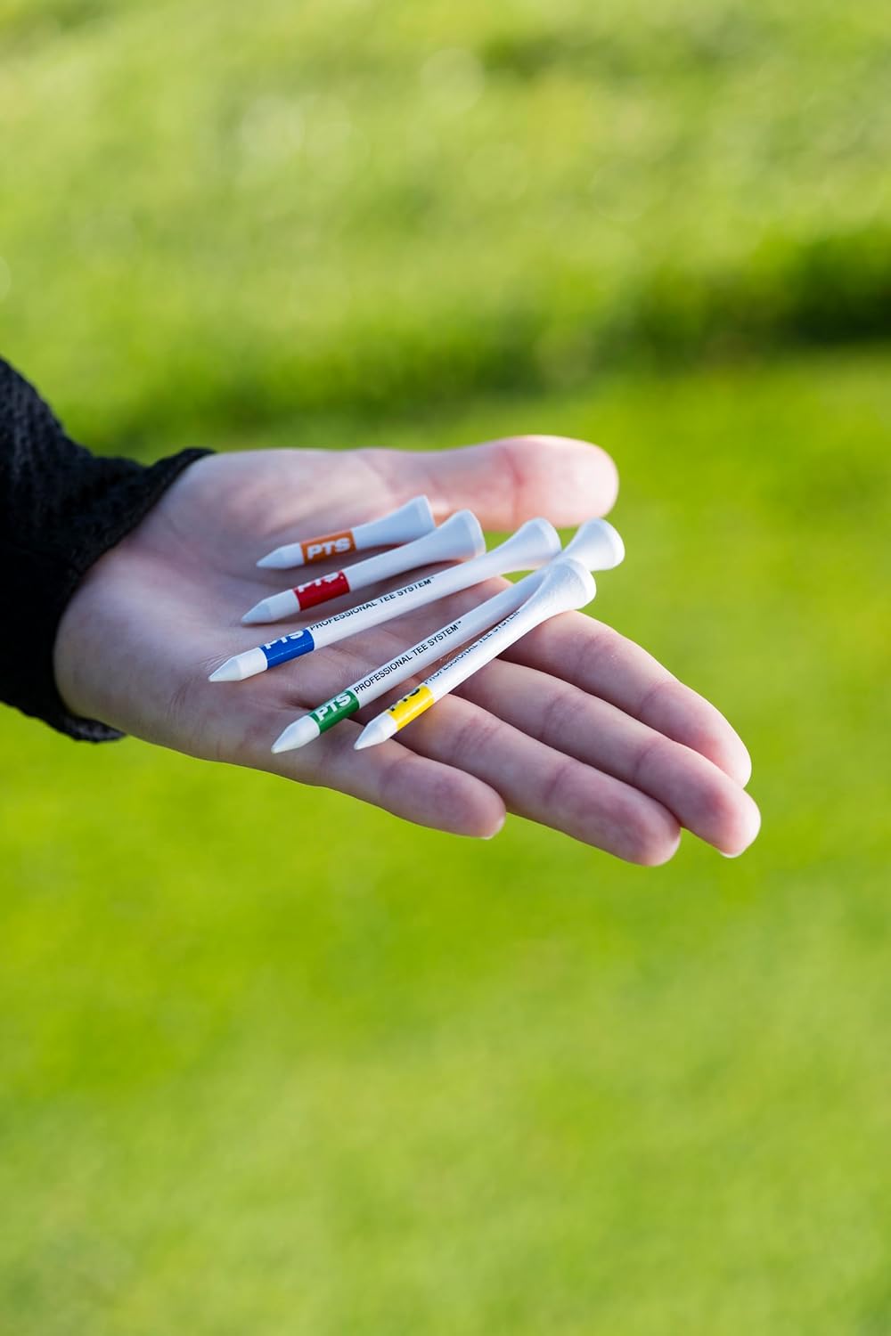 PrideSports PTS Wood Golf Tees - 100 Count, 2-3/4 Inch | Top-Rated #1 Wood Tee for Drivers & Woods