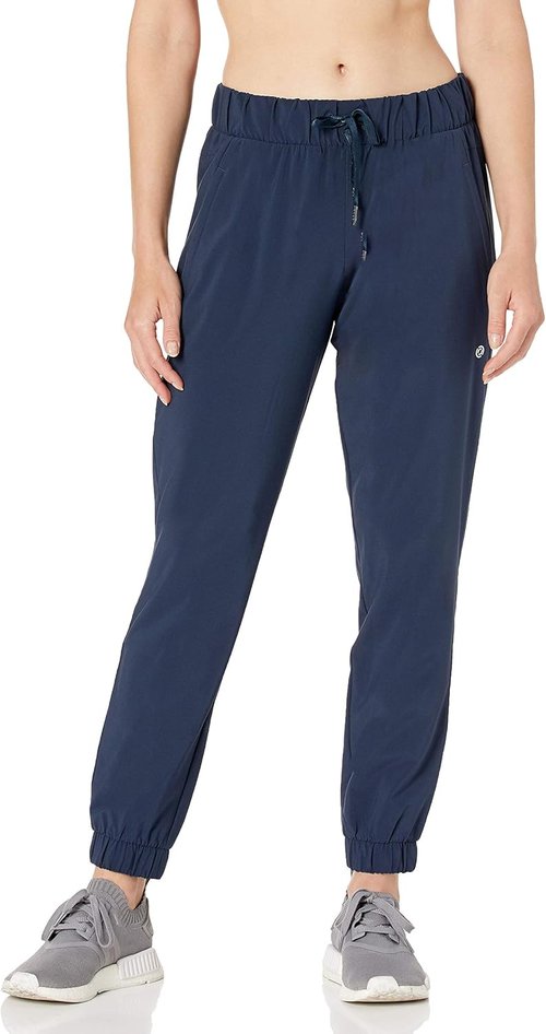 Core 10 Women's Woven Jogger Pants - Comfortable Fit for Active Lifestyle | Perfect for Everyday Wear