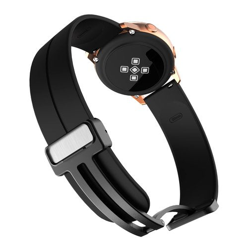 Compatible with Garmin Venu X1 Bands, Soft Silicone Sport Wristband Replacement Straps Compatible with Garmin Venu X1 Smartwatch (Black)