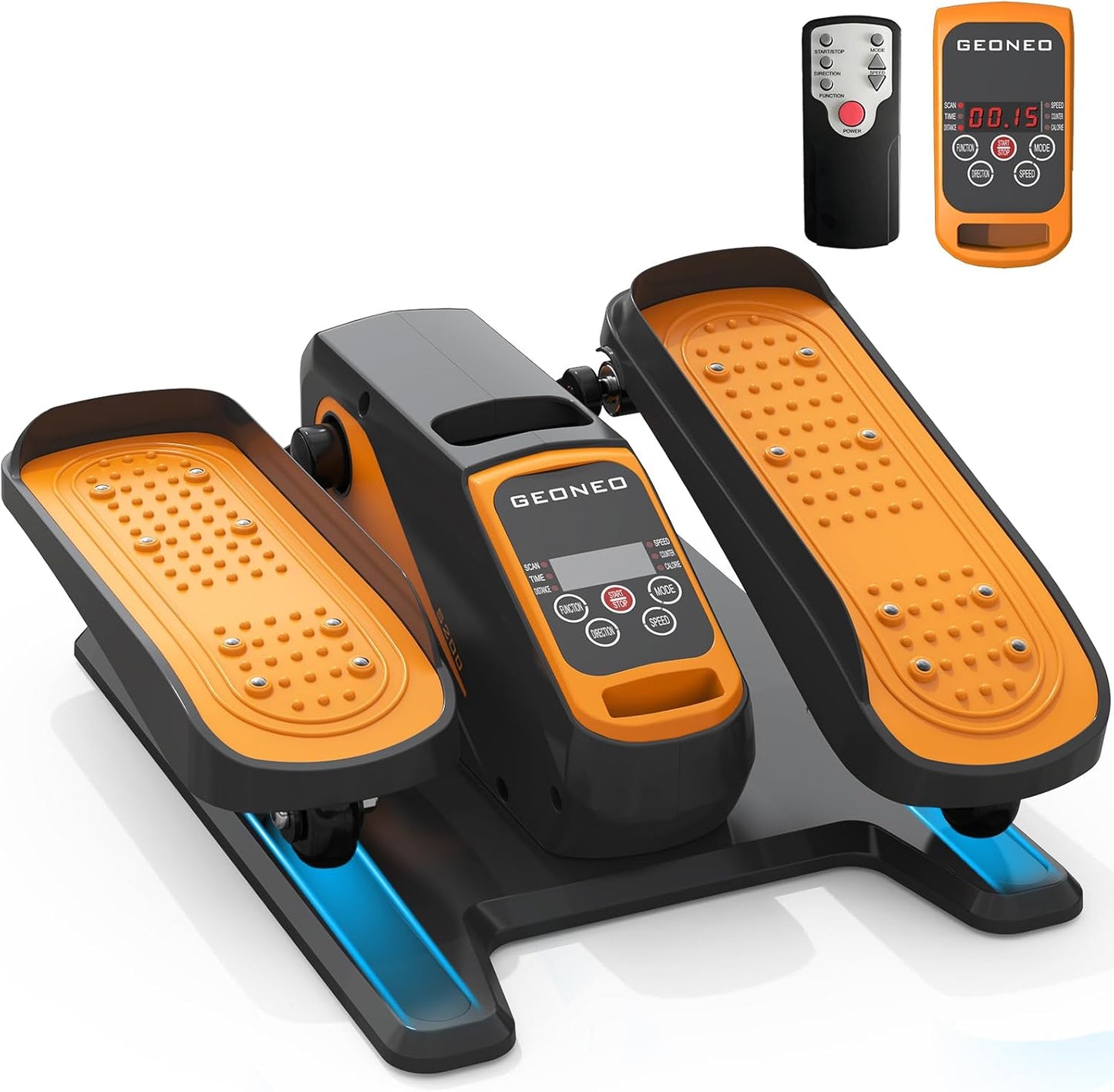 Under Desk Elliptical | Electric Exerciser for Seniors - Quiet, Compact Design with Remote Control & 12 Speeds
