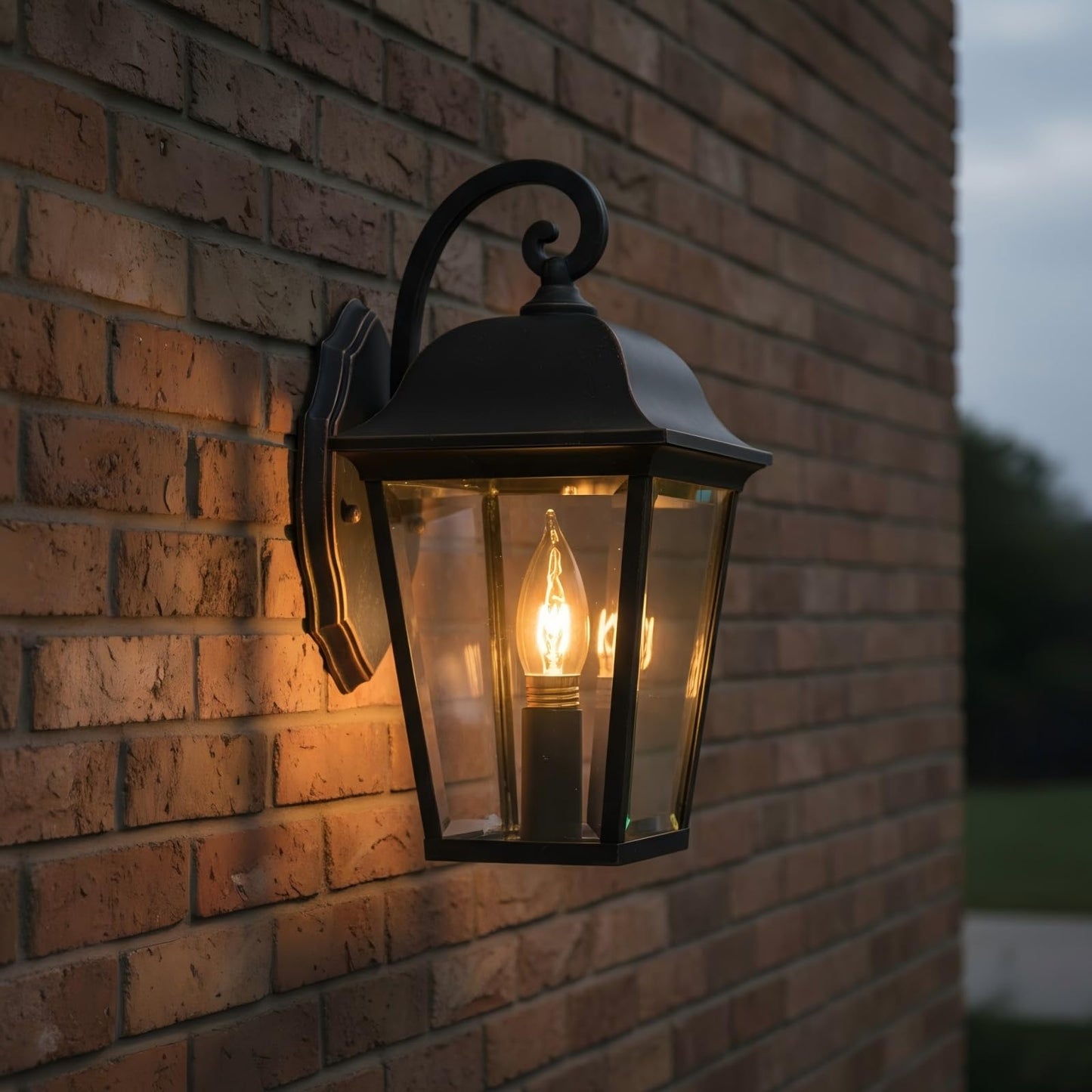 10Pack Upgraded Flame Light Bulbs, E26 Flickering Fire Light Bulbs Flame Candle for Halloween Christmas Party Patio Porch Home Indoor & Outdoor Decorations