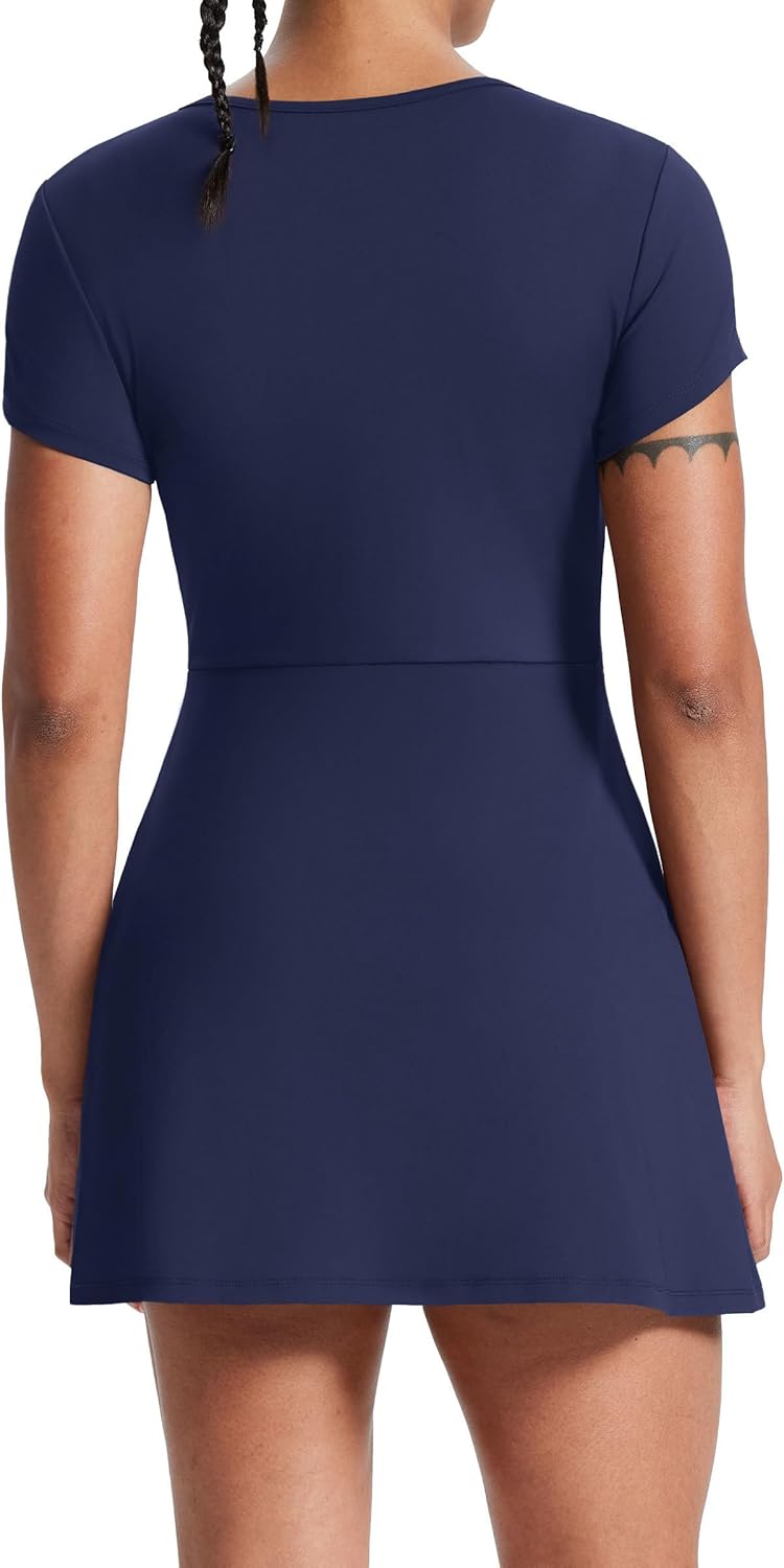 NIASHOT Tennis Dress - Stylish Athletic Dress for Women | Comfortable Golf & Workout Skort