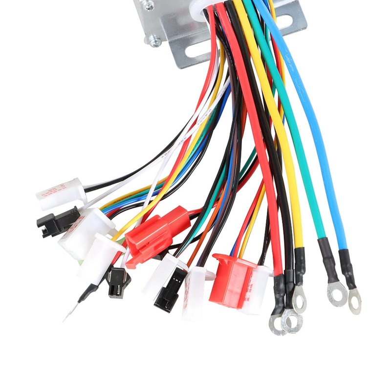 WFLNHB 36V 500W Brushless Electric Motor Speed Square Wave Controller(2-Mode) Replacement for Electric Bicycle Scooter